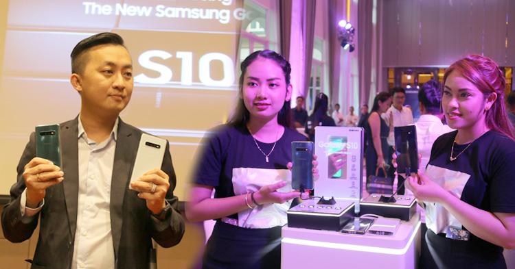  ពិតជា​អស្ចារ្យ ! កំពូល​ស្មា​ត​ហ្វូ​ន Samsung Galaxy S10 និង S10+ បាន​លេច​រូបរាង​ពិត​ហើយ​នៅ​កម្ពុជា !