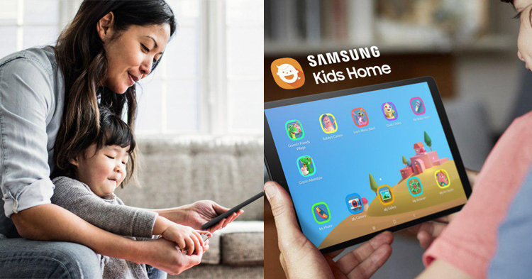  មុខងារ Kids Home បំពាក់ជាមួយ Samsung Galaxy Tab A 2019 ធ្វើឱ្យកូនលោកអ្នកកាន់តែវៃឆ្លាត និង មានសុវត្ថិភាព