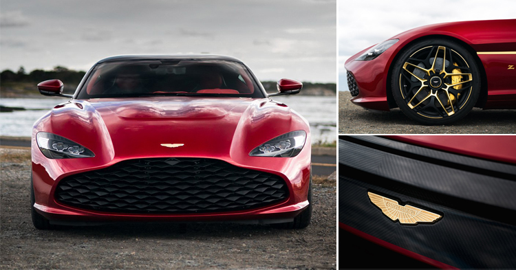  Aston Martin DBS GT Zagato ថ្មី ប្រើម៉ាស៊ីន ១២ ហើយបំពាក់មាសសុទ្ធទៀត