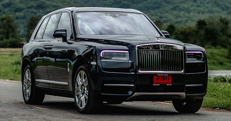  កំពូល SUV ប្រណីត Rolls-Royce Cullinan ដាក់លក់នៅថៃ តម្លៃក៏មិនណយដែរ