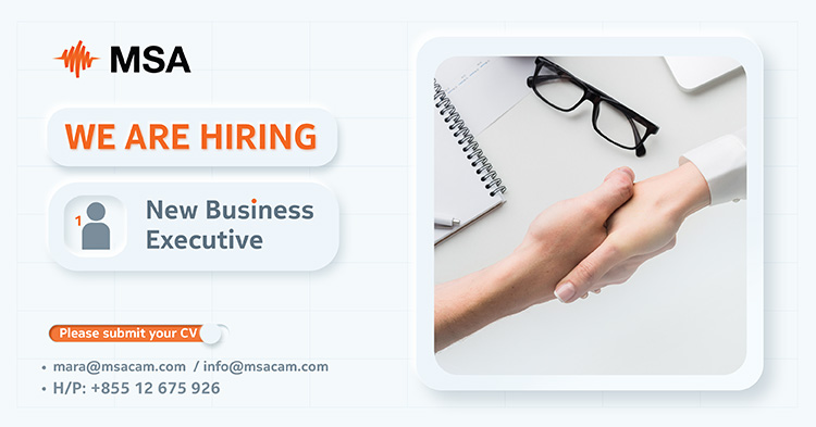  No need to wait, grab the position of NEW BUSINESS EXECUTIVE with MSA