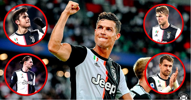  កីឡាករ ៤ រូបនេះ មានតម្លៃខ្លួនថ្លៃជាងគេនៅ Juventus បន្ទាប់ពី Ronaldo
