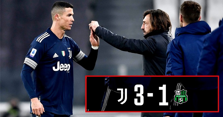  Ronaldo ដាក់ ១ គ្រាប់ចុងម៉ោង ជួយឱ្យ Juventus ឈ្នះ ៣ ទល់នឹង ១