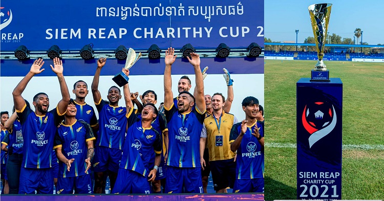  វិសាខា លើកពាន Siem Reap Charity Cup 2021 ក្រោយយកឈ្នះអង្គរថាយហ្គើរ