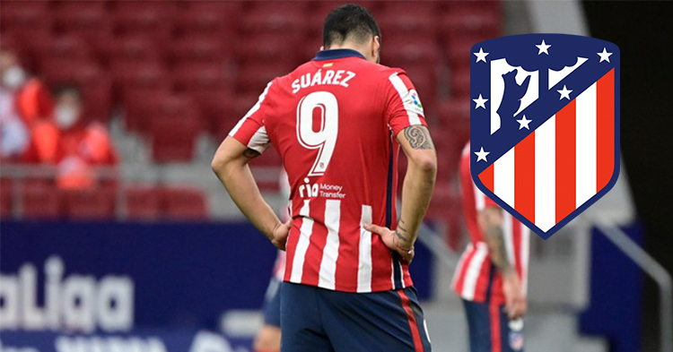  អ្នកគាំទ្រក្រុម Atlético Madrid ព្រួយចិត្តក្រោយដឹងថា Luis Suárez ខ្សែប្រយុទ្ធរបួសសាច់ដុំជើង