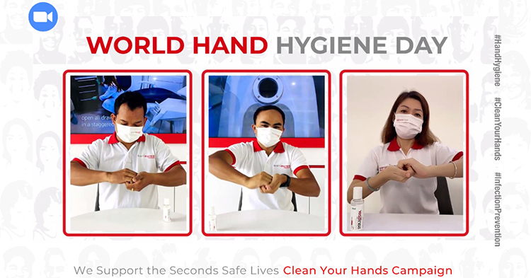  វិនាទីជួយសង្គ្រោះជីវិត-សម្អាតដៃរបស់អ្នក Seconds Saves Lives-Clean Your Hands