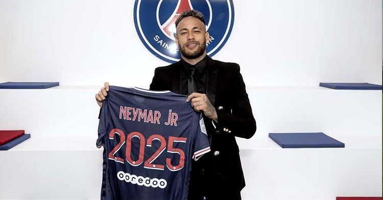  ញាក់សាច់! ថ្លៃពលកម្ម Neymar ក្នុងកុងត្រាថ្មីនៅ PSG មួយអាទិត្យក្បែរលានដុល្លារ