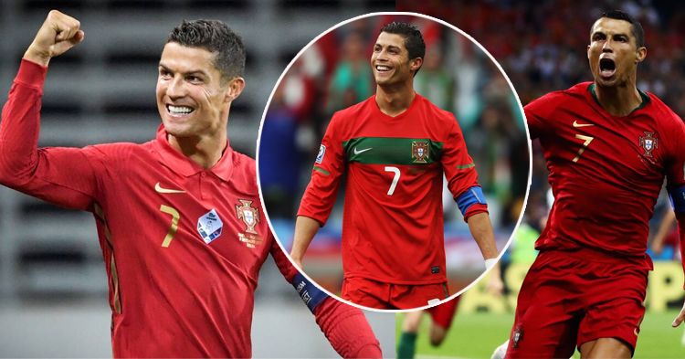  Ronaldo បានបំបែកកំណត់ត្រា ជាកីឡាករដំបូងរកគ្រាប់បាល់បានក្នុងព្រឹត្តិការណ៍ FIFA World Cup ចំនួន ៥ លើក