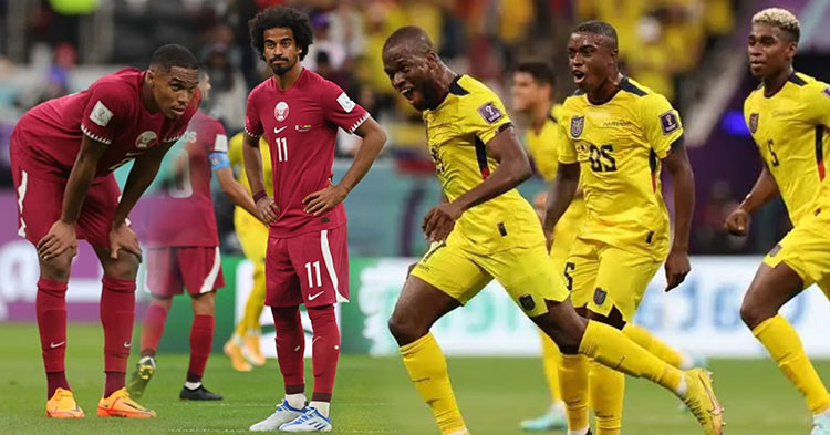  Qatar ជាម្ចាស់ផ្ទះ FIFA World Cup ដំបូងក្នុងប្រវត្តិសាស្ត្រ តែបែរចាញ់ការប្រកួតក្នុងថ្ងៃបើកឆាកដំបូង