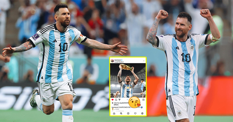  កប់ណាស់! Messi បំបែកកំណត់ត្រាមានអ្នកចុច like ច្រើនបំផុតលើ IG មានចំនួនជិត ៧០ លាននាក់