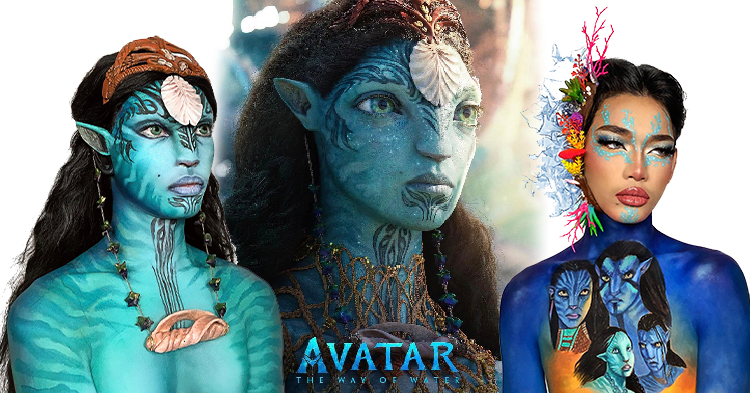  ពូកែណាស់! អ្នក Make Up ខ្មែរវ័យក្មេងម្នាក់ ផាត់មុខតែងខ្លួនតាមតួអង្គ «Ronal» ក្នុងរឿង Avatar ដូចបេះបិទ
