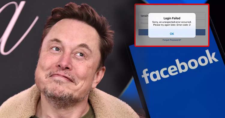  Elon Musk បង្ហោះសារឌឺឡកឡាយភ្លែត ក្រោយហ្វេសប៊ុក error ជុំវិញពិភពលោក